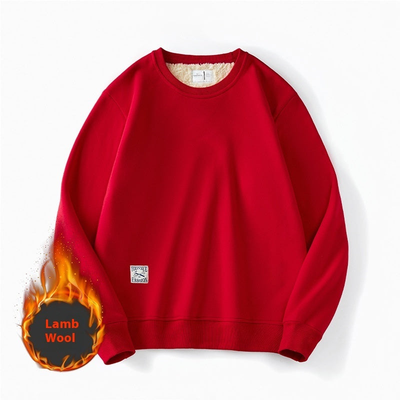 Warm Round Neck Pullover Top