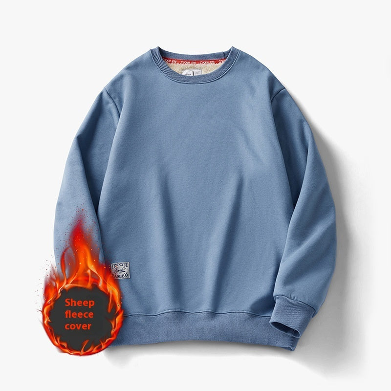 Warm Round Neck Pullover Top