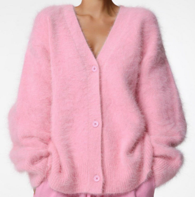 Single Breasted Knitted Sweater