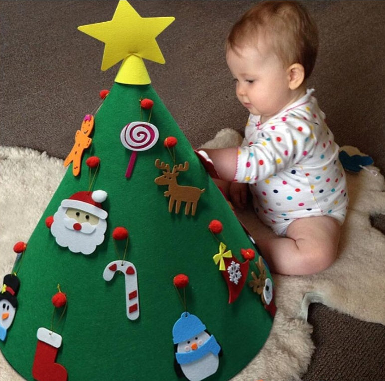 Felt Christmas Tree Three-dimensional