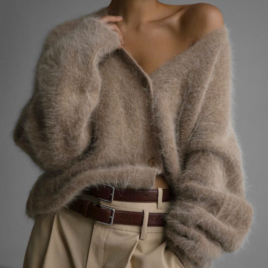 Single Breasted Knitted Sweater
