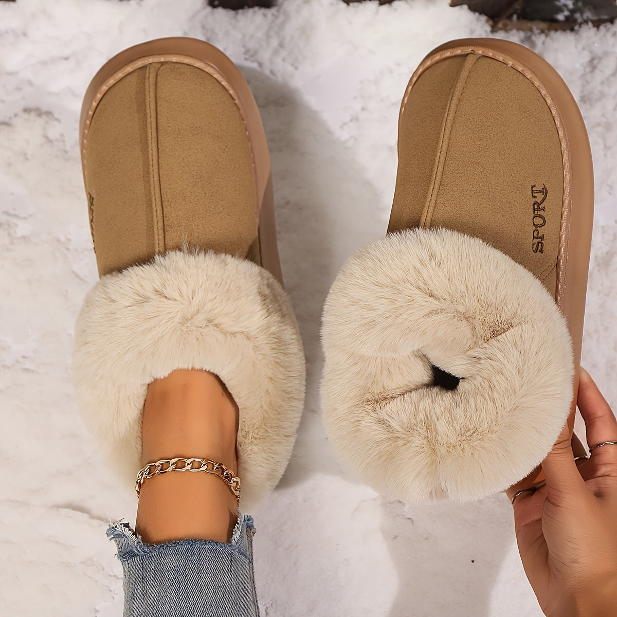Cozy Plush Soft Slippers Shoes