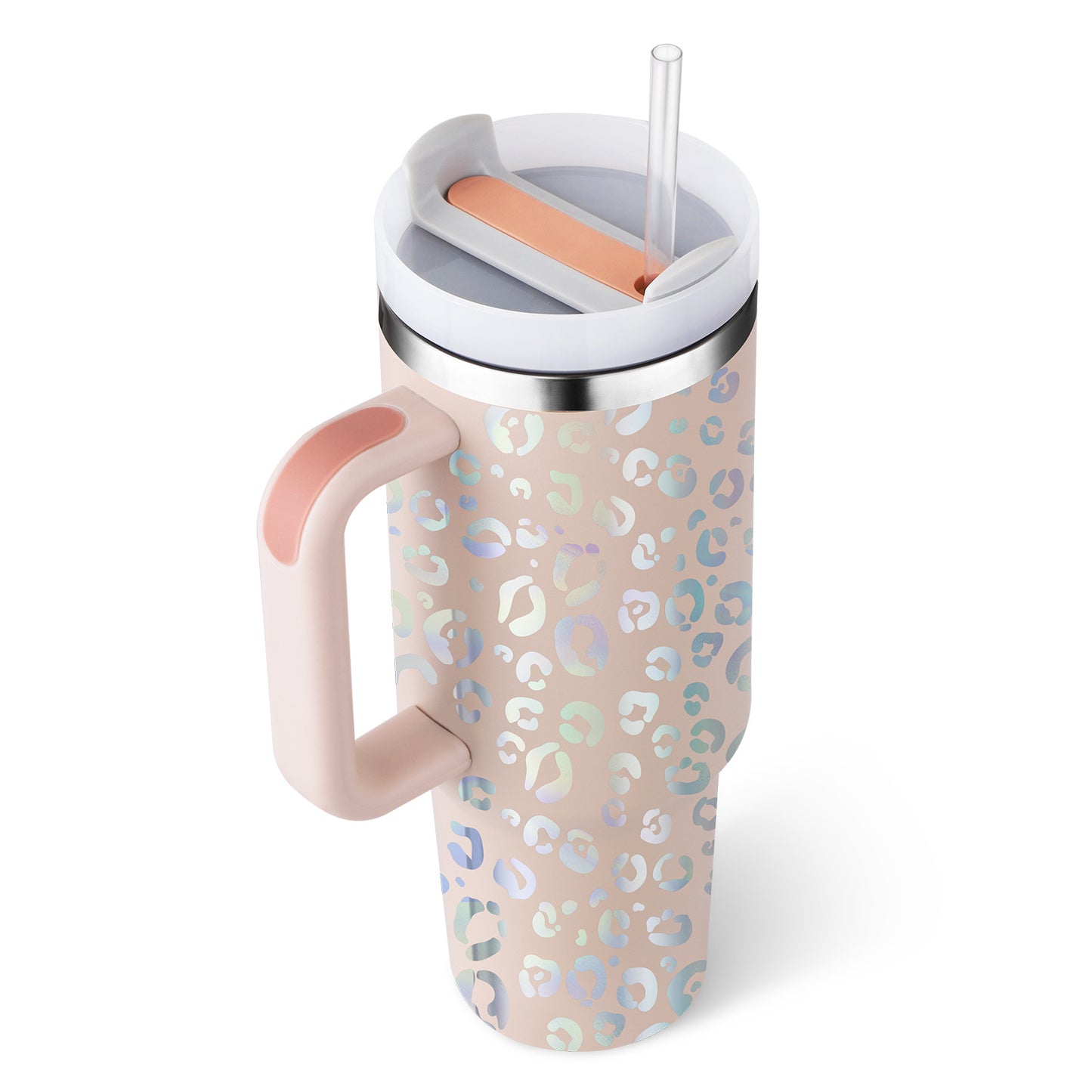 Stainless Steel Spill-Proof Vacuum Coffee Tumbler with Lid