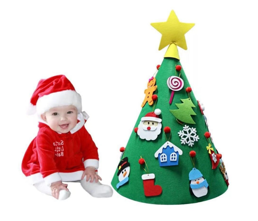 Felt Christmas Tree Three-dimensional