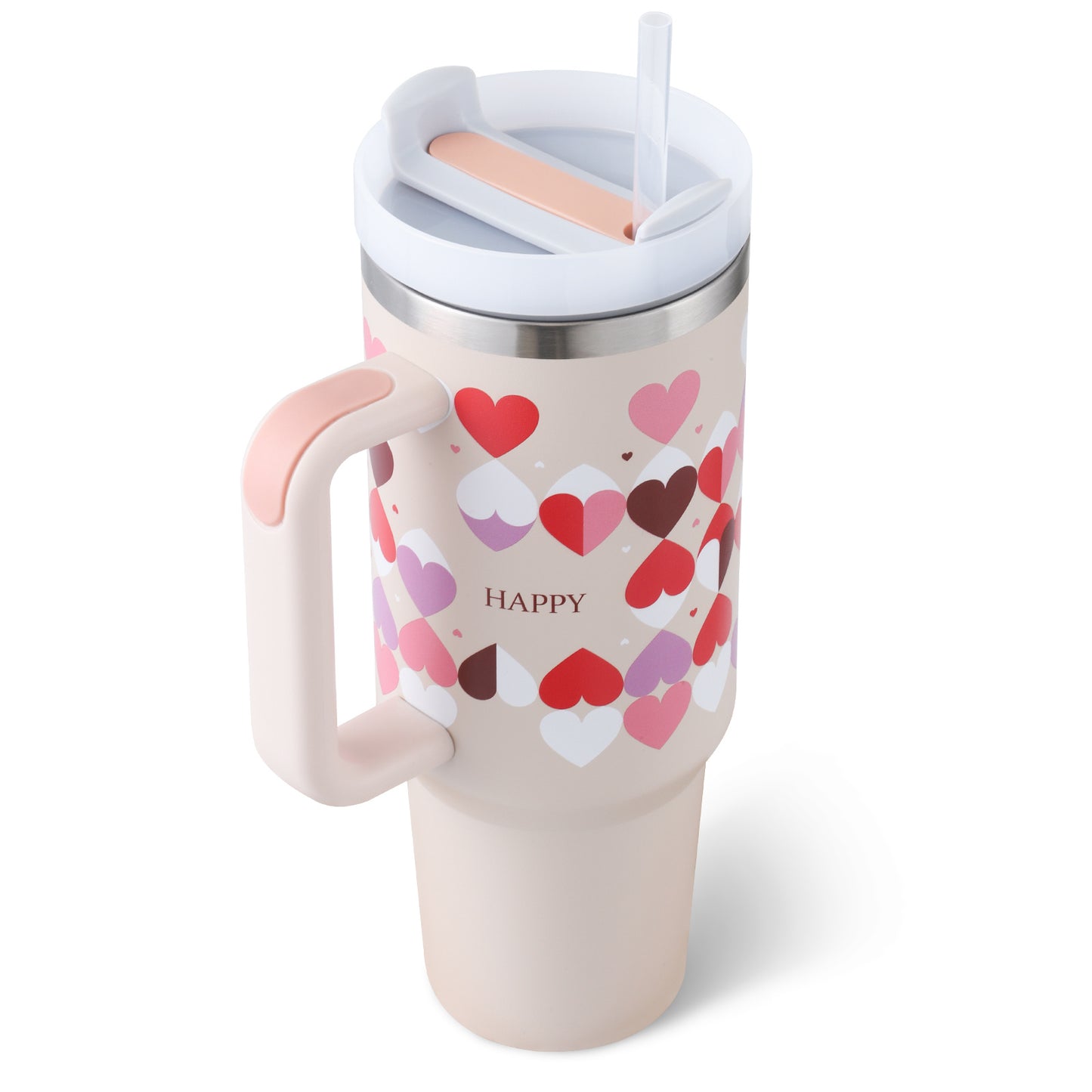 Stainless Steel Spill-Proof Vacuum Coffee Tumbler with Lid