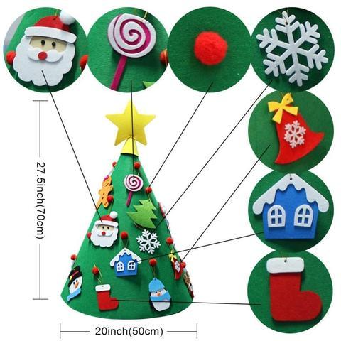 Felt Christmas Tree Three-dimensional
