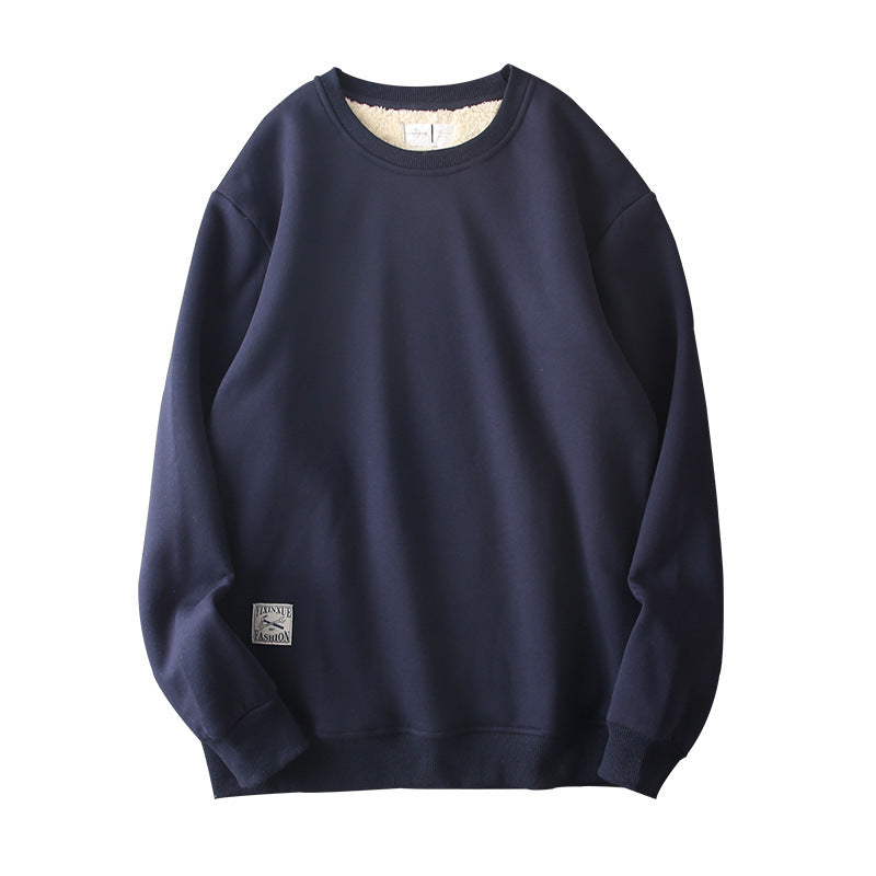 Warm Round Neck Pullover Top