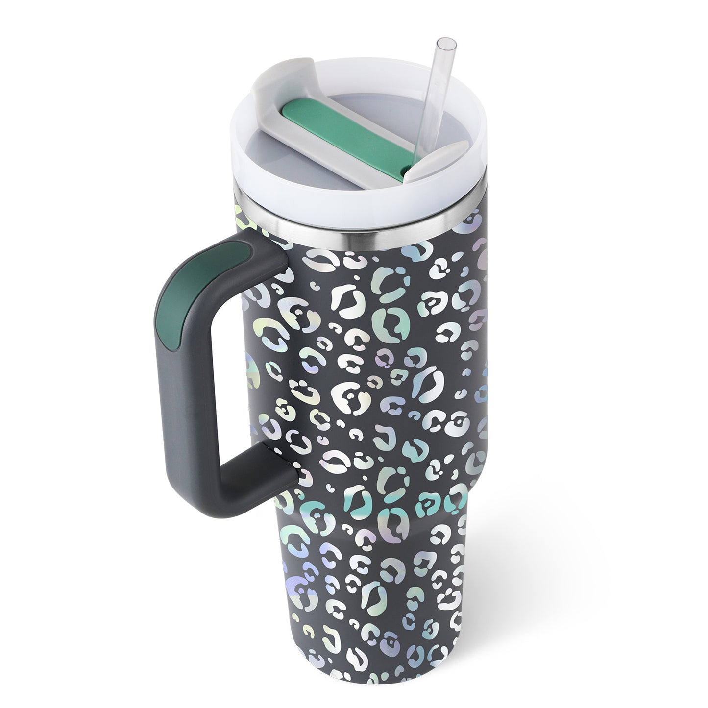 Stainless Steel Spill-Proof Vacuum Coffee Tumbler with Lid