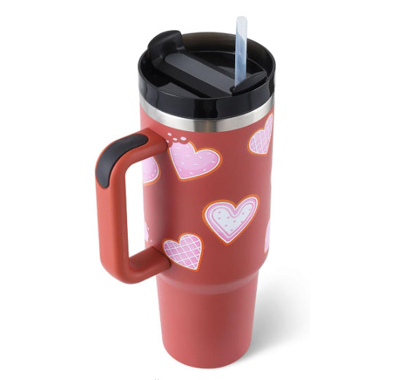 Stainless Steel Spill-Proof Vacuum Coffee Tumbler with Lid