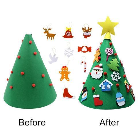 Felt Christmas Tree Three-dimensional