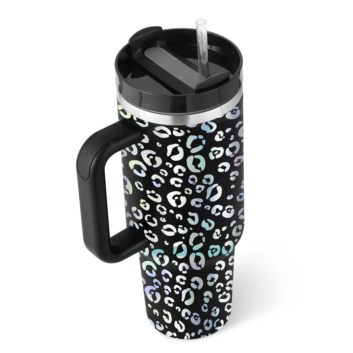 Stainless Steel Spill-Proof Vacuum Coffee Tumbler with Lid