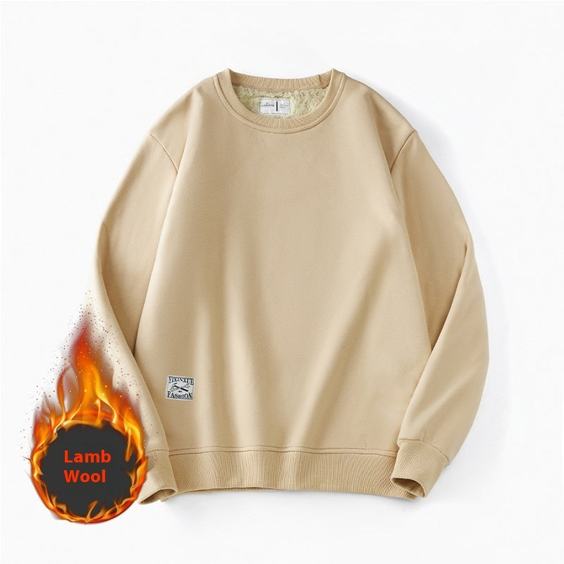 Warm Round Neck Pullover Top
