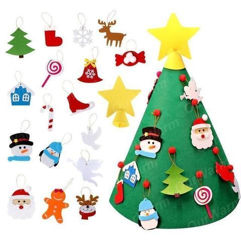 Felt Christmas Tree Three-dimensional