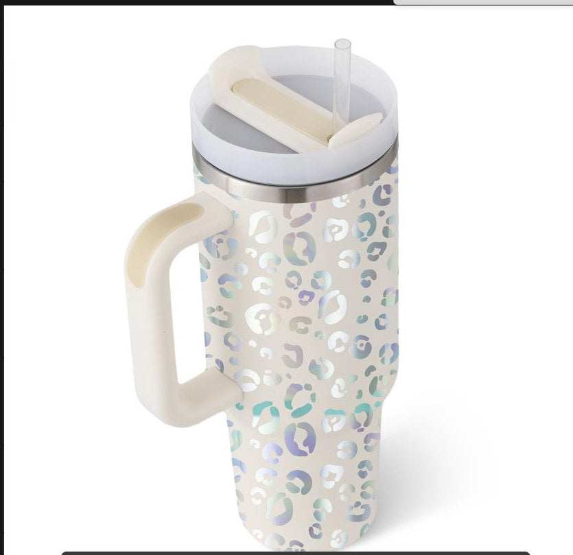 Stainless Steel Spill-Proof Vacuum Coffee Tumbler with Lid