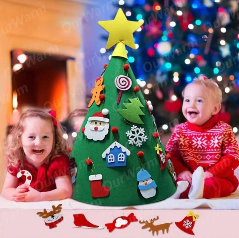 Felt Christmas Tree Three-dimensional