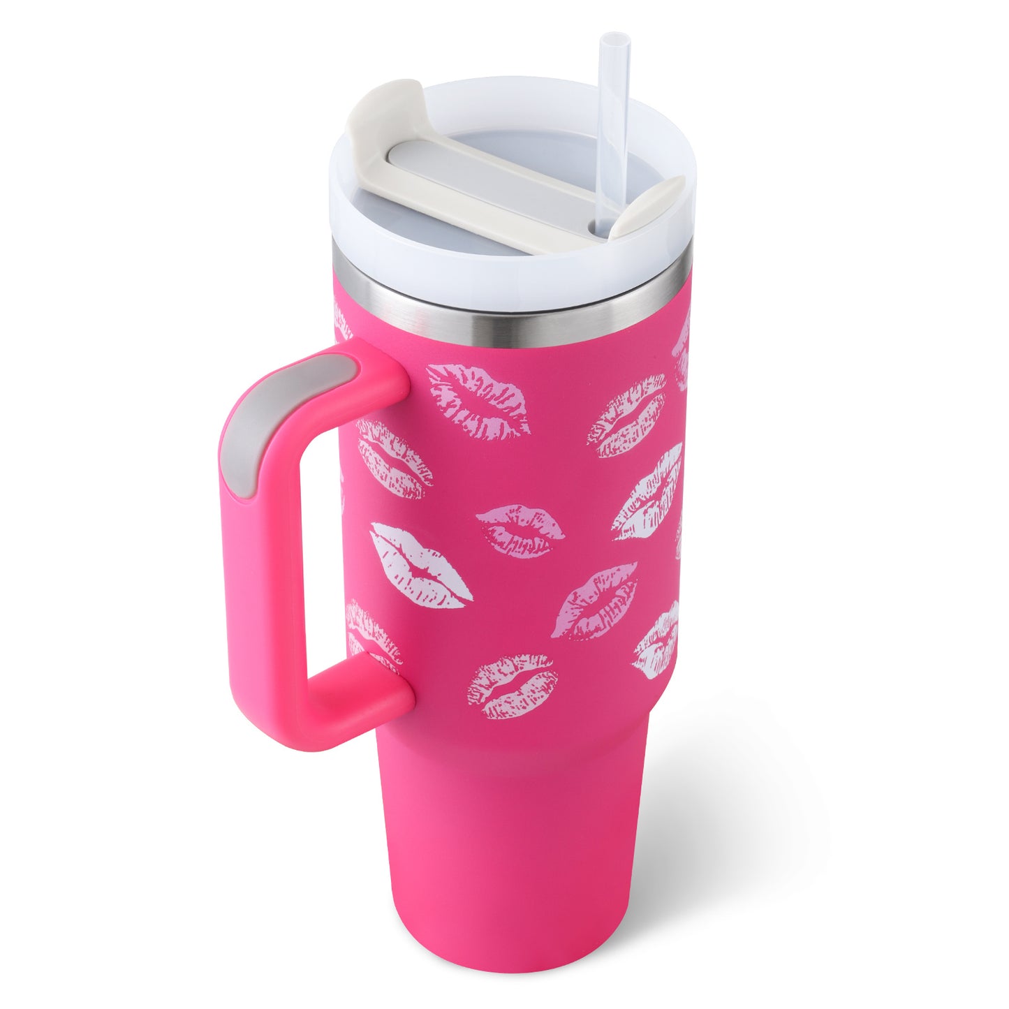 Stainless Steel Spill-Proof Vacuum Coffee Tumbler with Lid