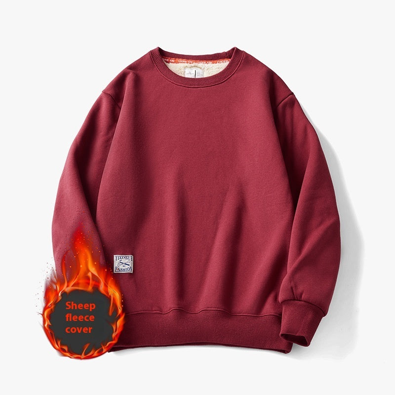 Warm Round Neck Pullover Top