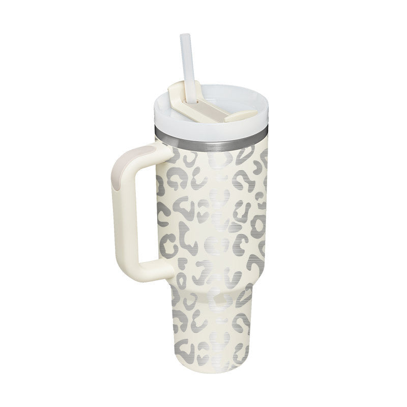 Stainless Steel Spill-Proof Vacuum Coffee Tumbler with Lid