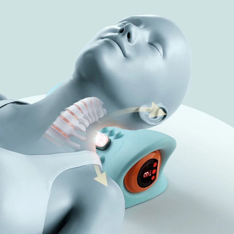 Portable Neck Head Acupuncture Point Massage Pillow