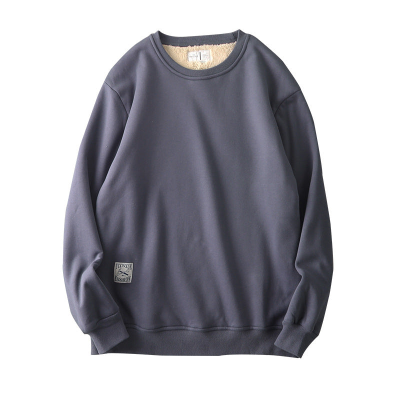 Warm Round Neck Pullover Top