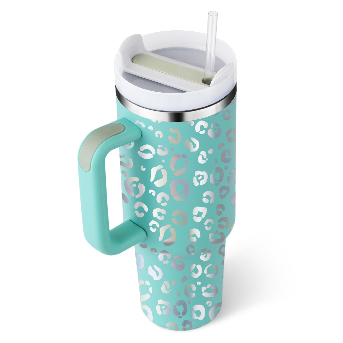 Stainless Steel Spill-Proof Vacuum Coffee Tumbler with Lid