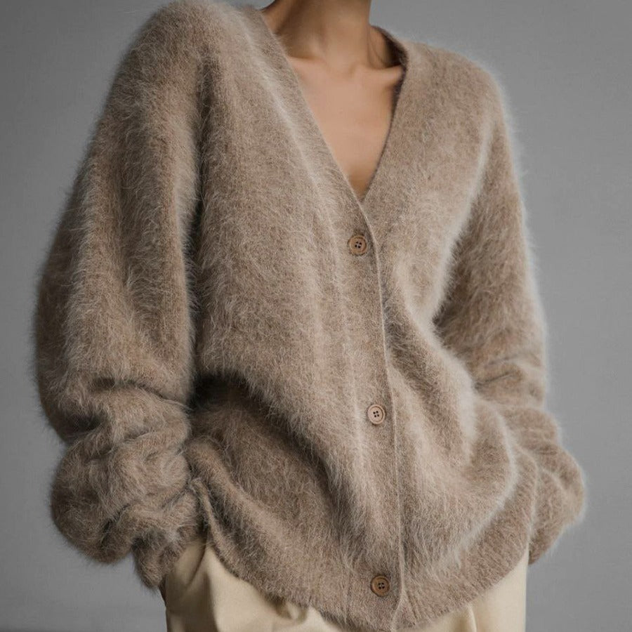 Single Breasted Knitted Sweater