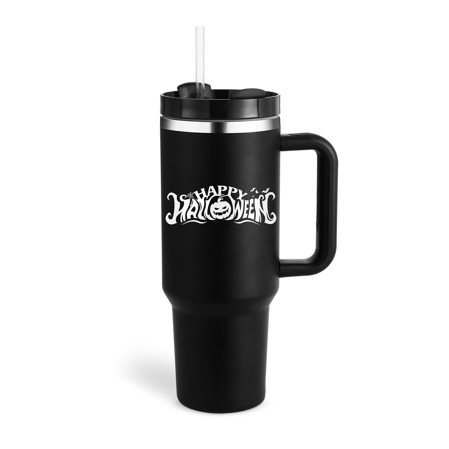 Stainless Steel Spill-Proof Vacuum Coffee Tumbler with Lid