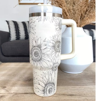 Stainless Steel Spill-Proof Vacuum Coffee Tumbler with Lid