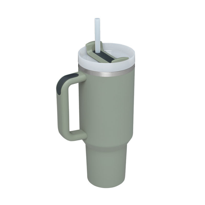 Stainless Steel Spill-Proof Vacuum Coffee Tumbler with Lid