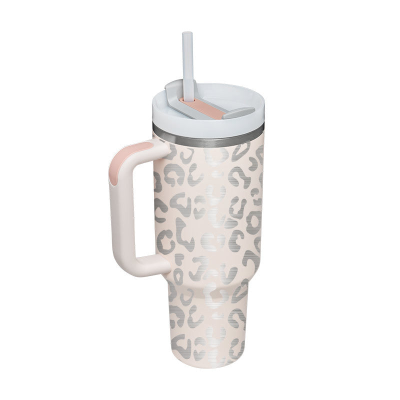 Stainless Steel Spill-Proof Vacuum Coffee Tumbler with Lid