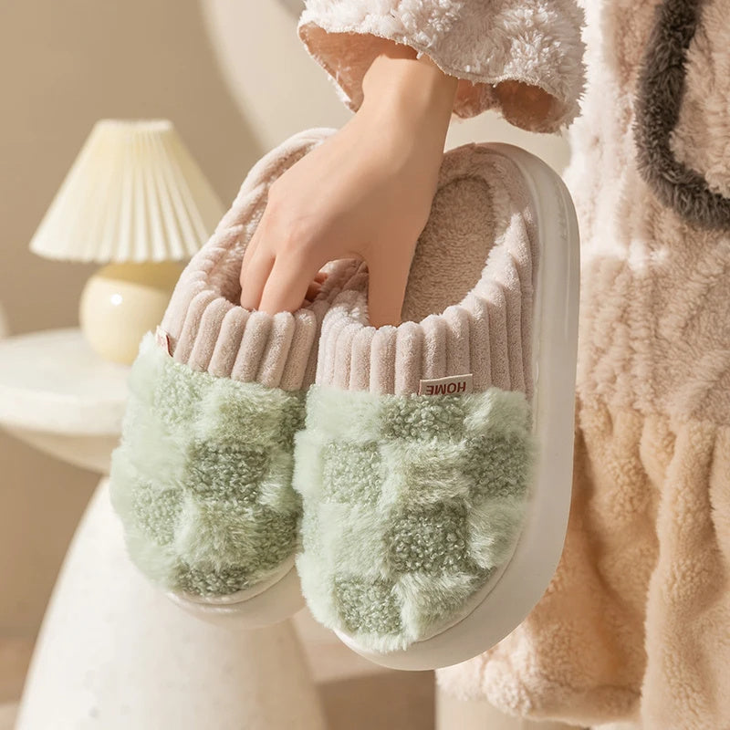 Women's Indoor Plush Home Slippers
