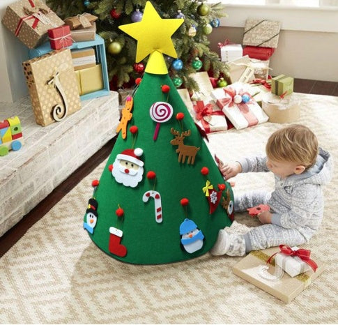 Felt Christmas Tree Three-dimensional