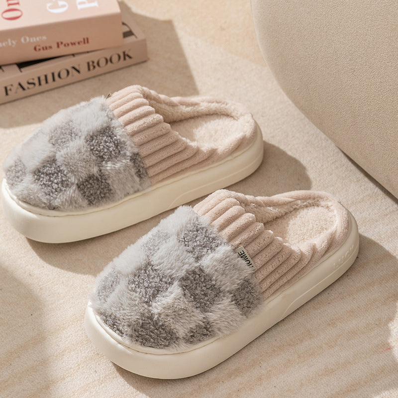 Women's Indoor Plush Home Slippers