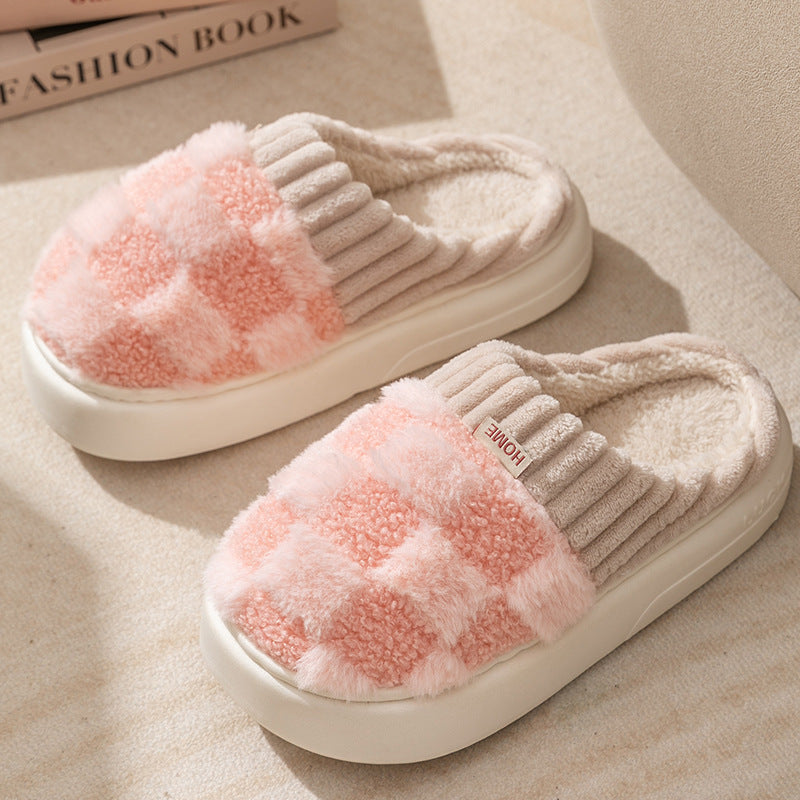 Women's Indoor Plush Home Slippers