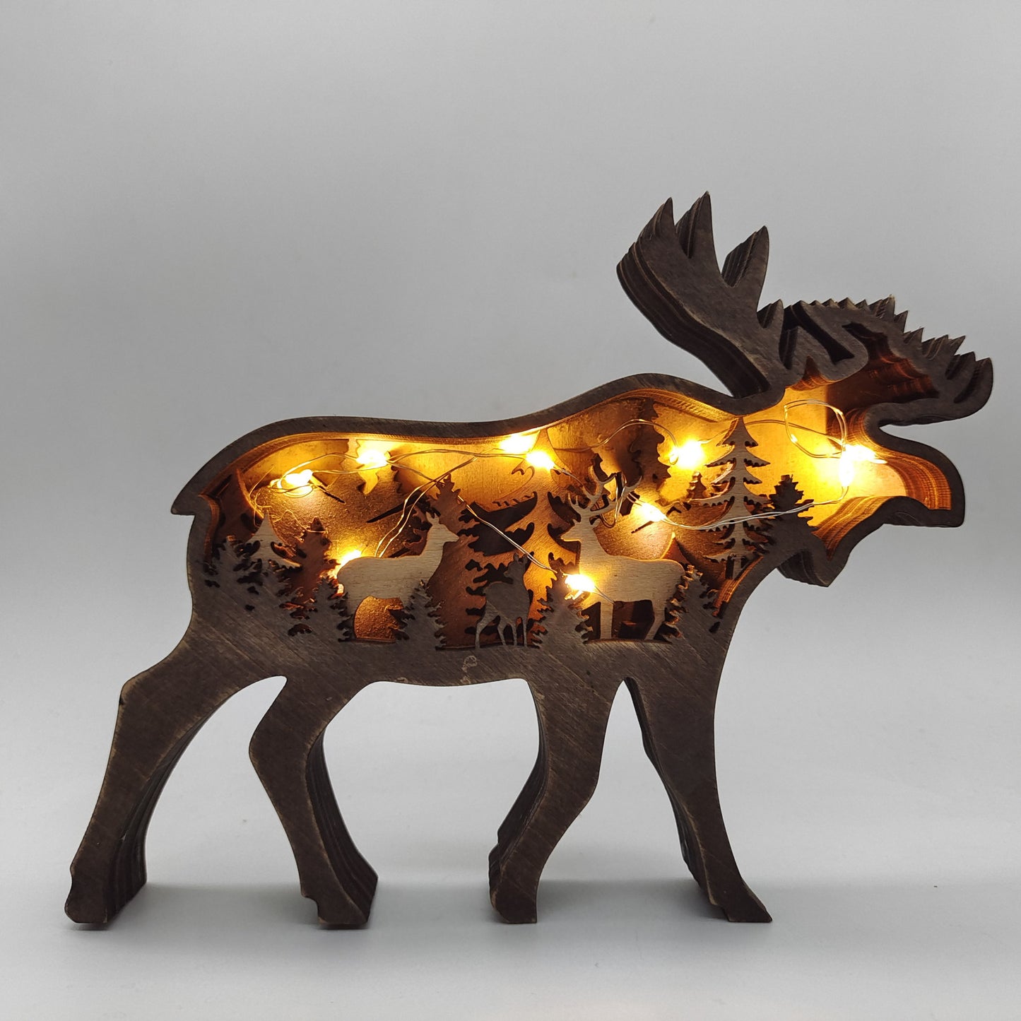 Wooden Animal Carving Handcraft Gift