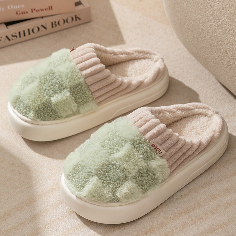 Women's Indoor Plush Home Slippers