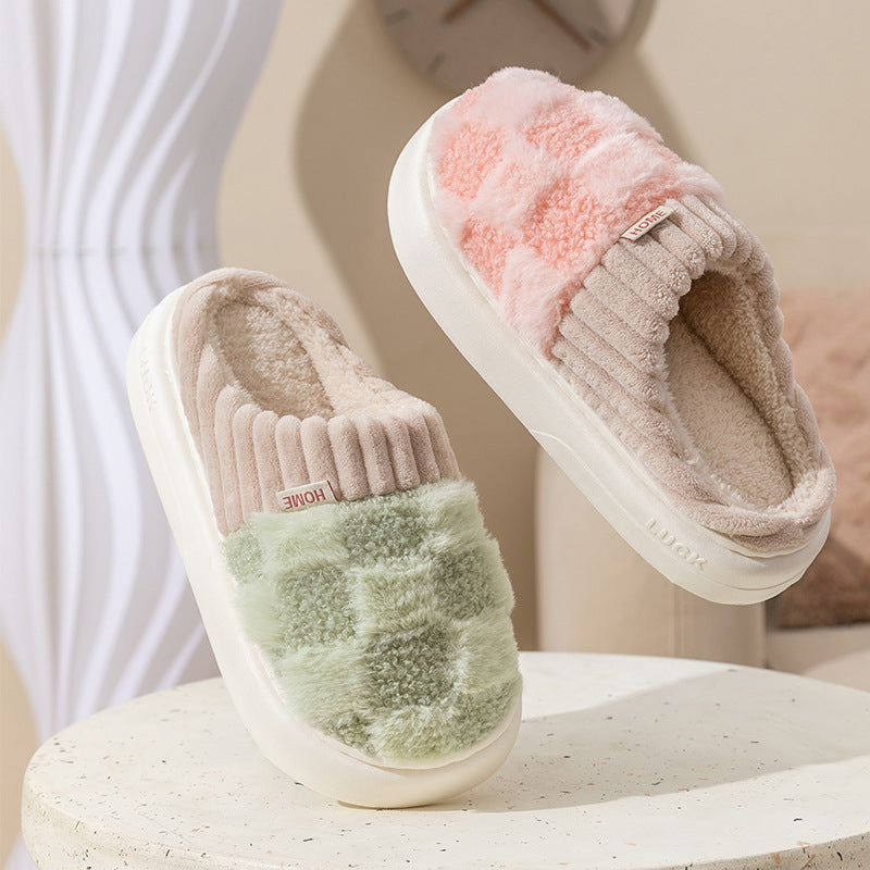 Women's Indoor Plush Home Slippers