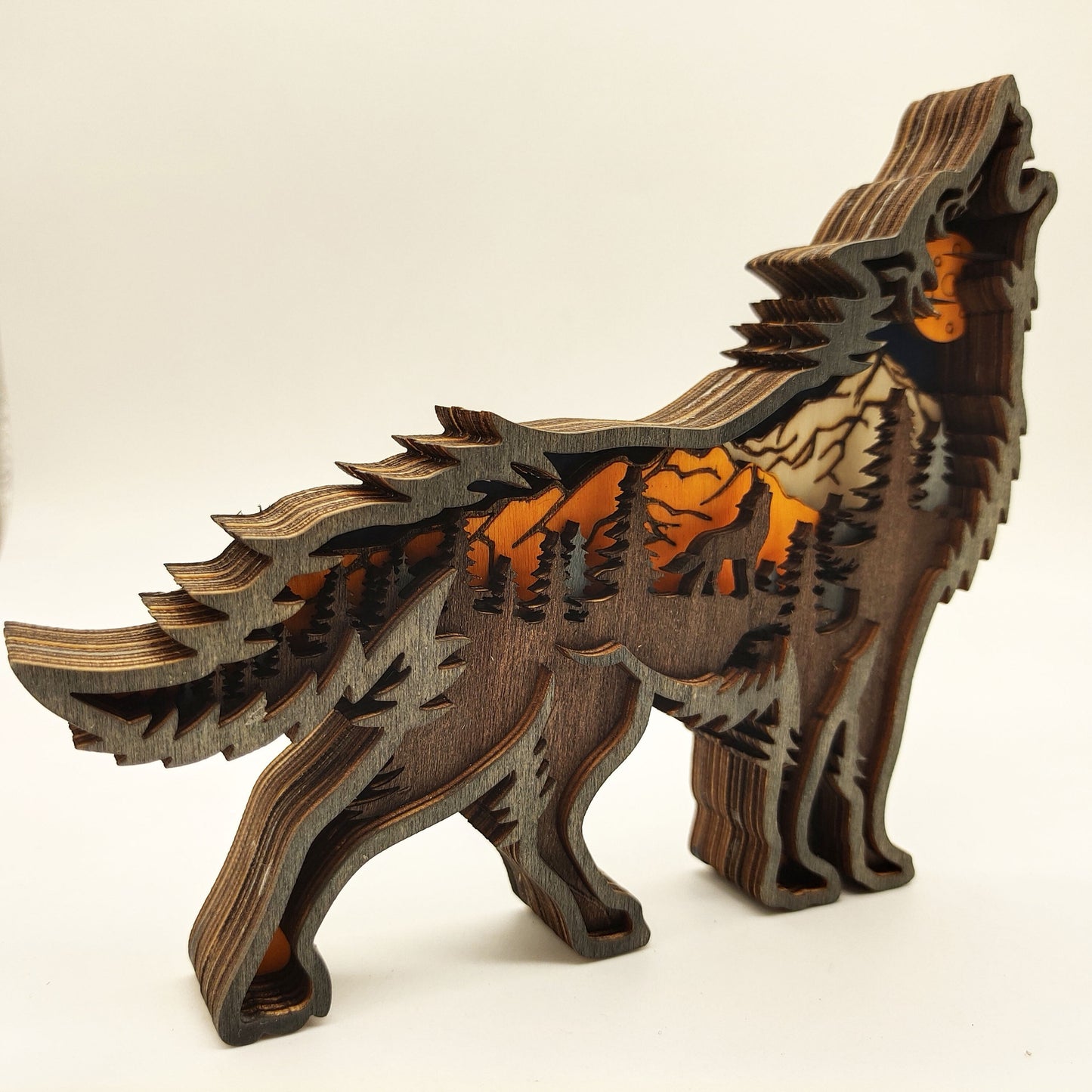 Wooden Animal Carving Handcraft Gift