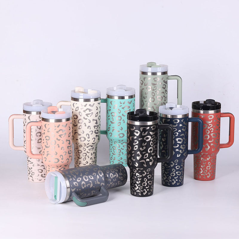 Stainless Steel Spill-Proof Vacuum Coffee Tumbler with Lid
