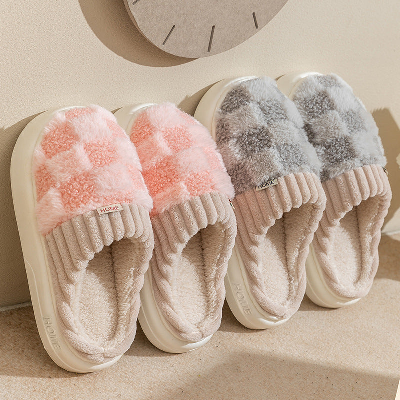 Women's Indoor Plush Home Slippers
