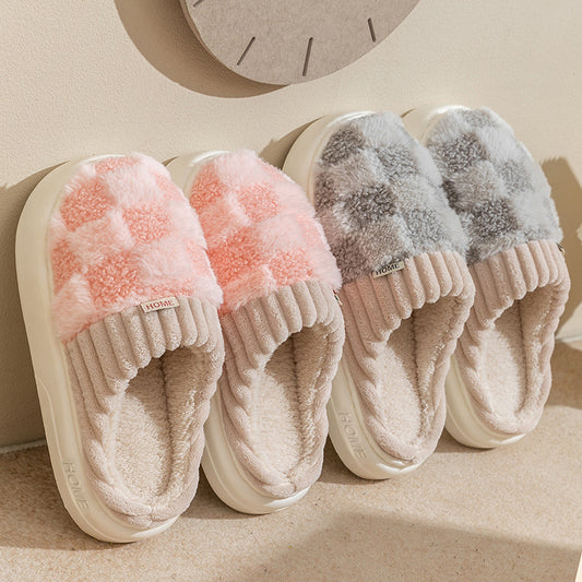 Women's Indoor Plush Home Slippers