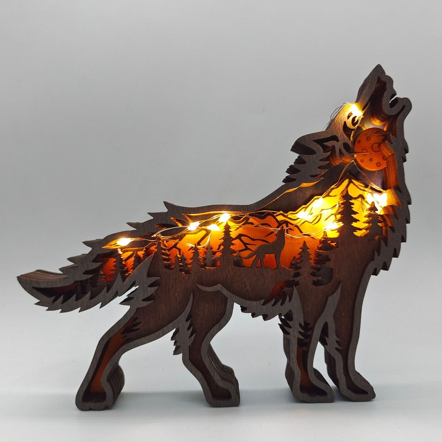 Wooden Animal Carving Handcraft Gift