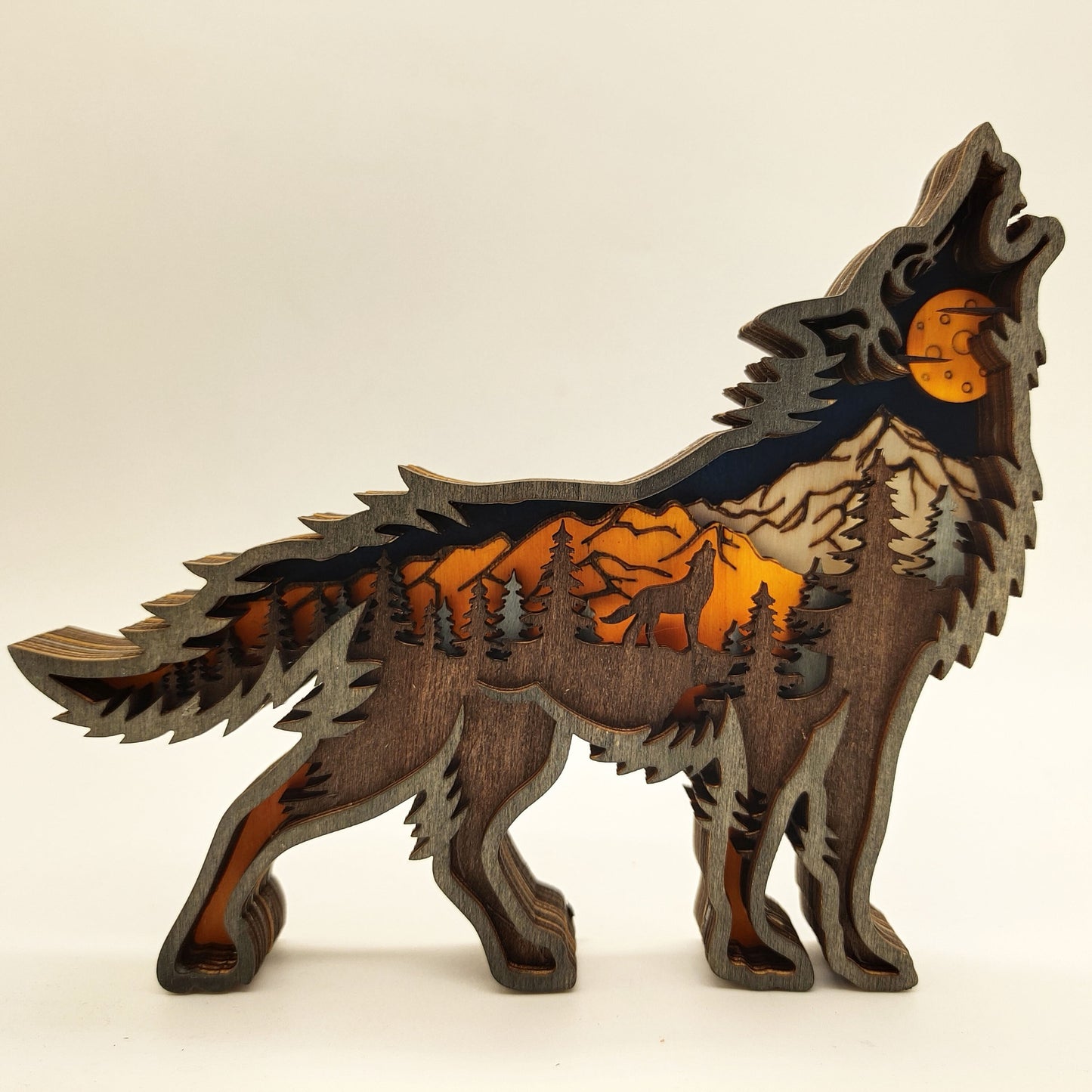 Wooden Animal Carving Handcraft Gift