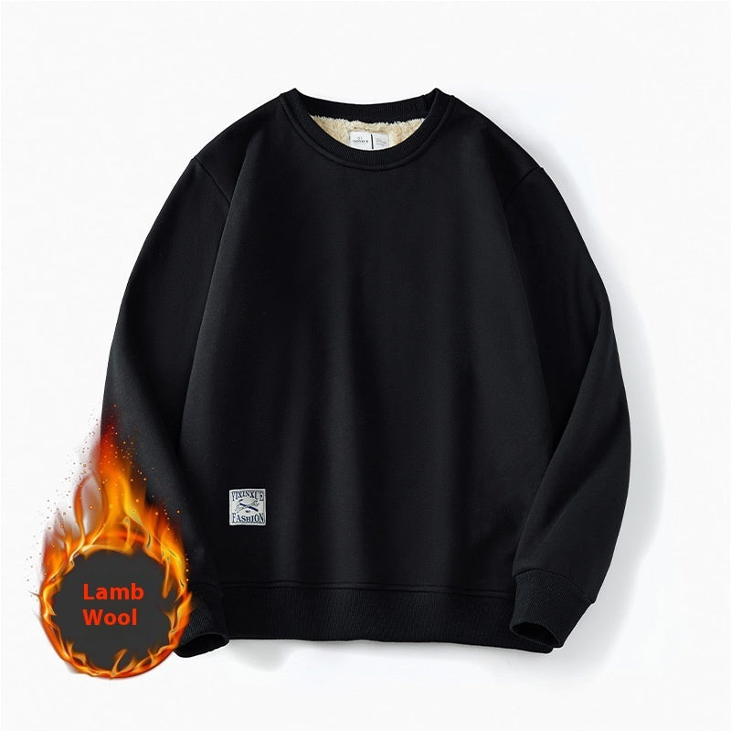 Warm Round Neck Pullover Top